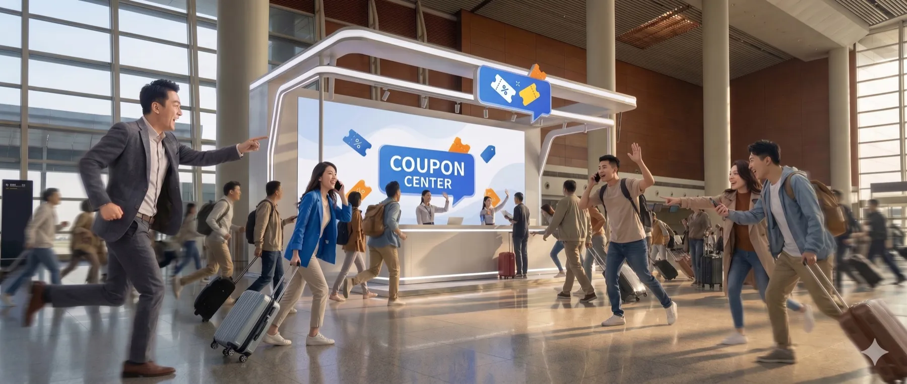 Airport events and activations